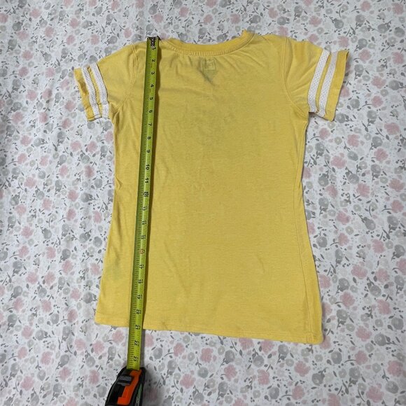 University of Michigan Yellow T-shirt Girls Large 10-12 - Picture 7 of 10